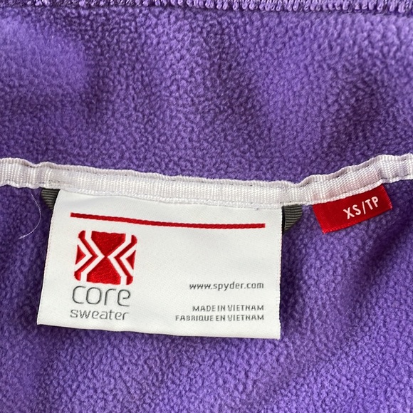 Women’s Spyder Zip Up Sweater Size XS - Picture 4 of 9